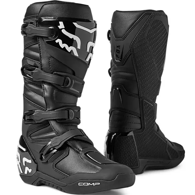 Botas De Motocross Fox Racing Comp Negras