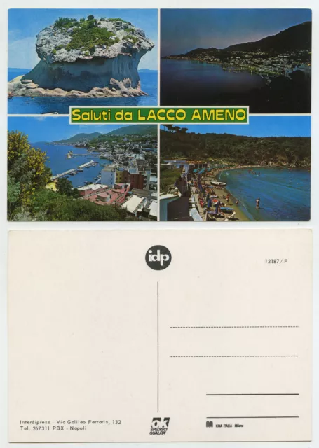 48963 - Saluti da Lacco Ameno - alte Ansichtskarte