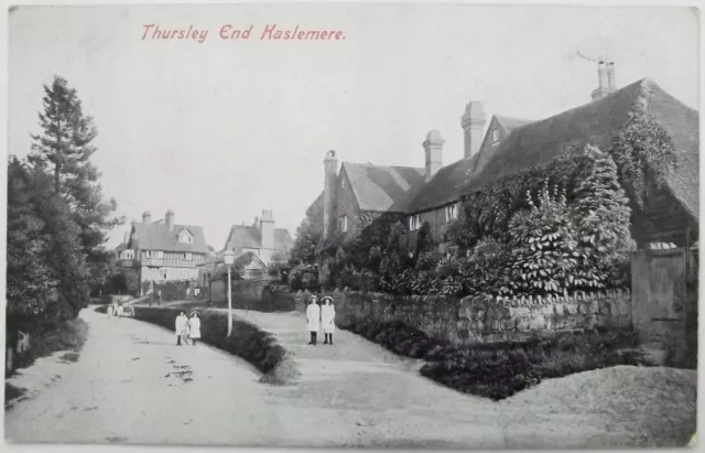 Haslemere, Thursley End, black & white postcard, unposted