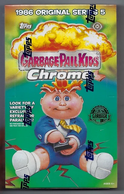 2022 Topps Garbage Pail Kids Chrome Hobby Box Factory Sealed