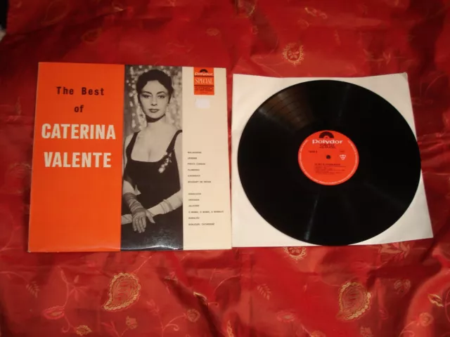 Caterina Valente   Lp  The Best   Belgien  Polydor Special  Beauty Cover  Rar!