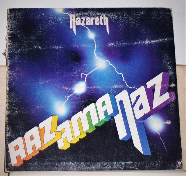 NAZARETH RAZAMANAZ VINYL Record A&M Records SP-4396 $5.50