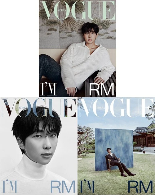 KOREAN MAGAZINE VOGUE Korea June 2023 [Cover: BTS RM] (VOGU2306) $29.99 ...