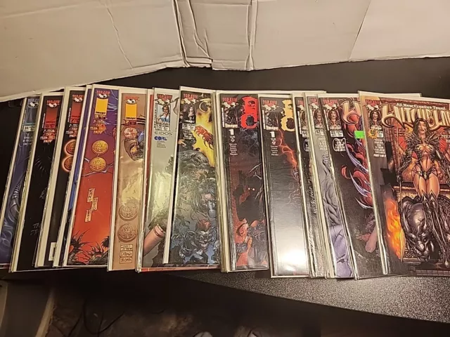 Top Cow Comics Lot Spirit Of The Tao Witchblade Darkness Dark Crossings Overkill