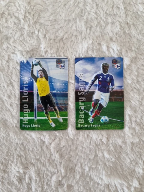 Lot de 8 Magnets FFF Équipe de France de Football Coupe du Monde (2010) - Collection
