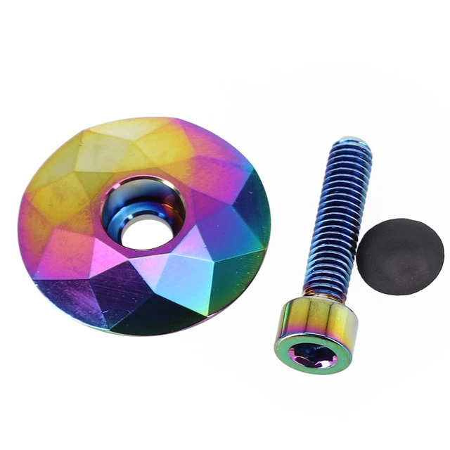 Jeu De Direction (headset) DK Bicycles MPH - 1 1/8" - Roulements Scellés - Capot Doré - Occasion Comme Neuf