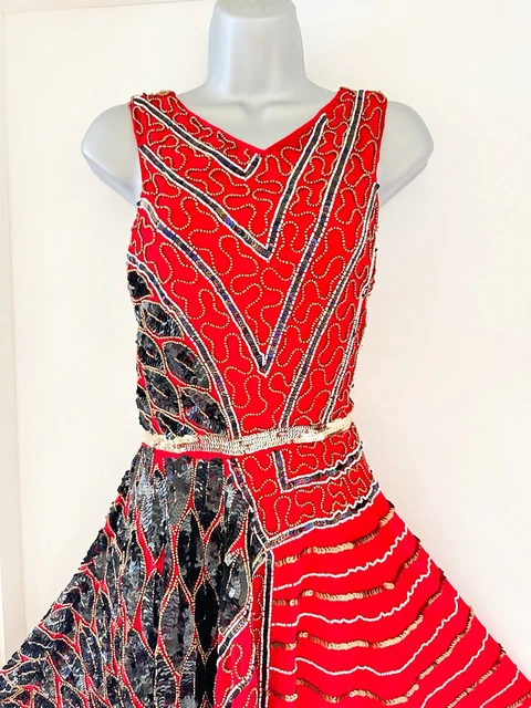 BNWT RED EMBELLISHED sleeveless stunning Virgos lounge mini dress size 12  52.69 - PicClick UK