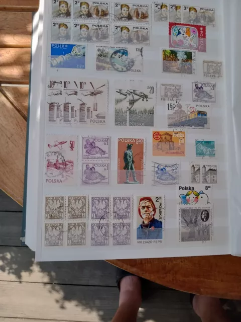 Polen, Briefmarken, gestempelt