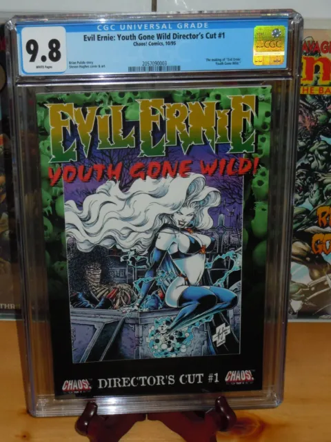 Evil Ernie: Youth Gone Wild Director's Cut #1 CGC 9.8 Chaos! Comics Lady Death💖