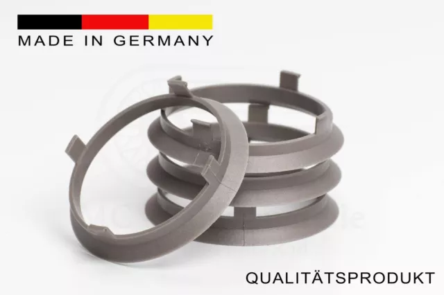 4x Zentrierring 70,1 - 66,6 mm für Audi VW Mercedes AEZ DOTZ ENZO DEZENT Hubring