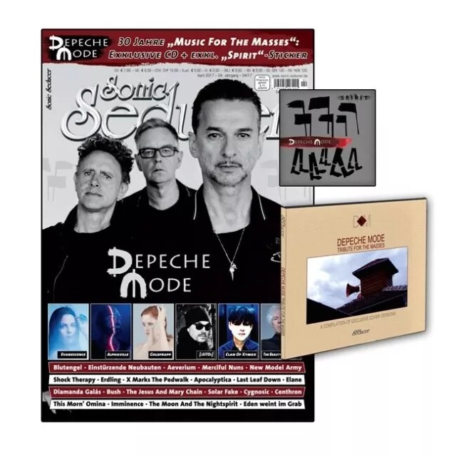 Sonic Seducer.04/2017 + Titelstory Depeche Mode, m. Audio-CD | 2017 | deutsch