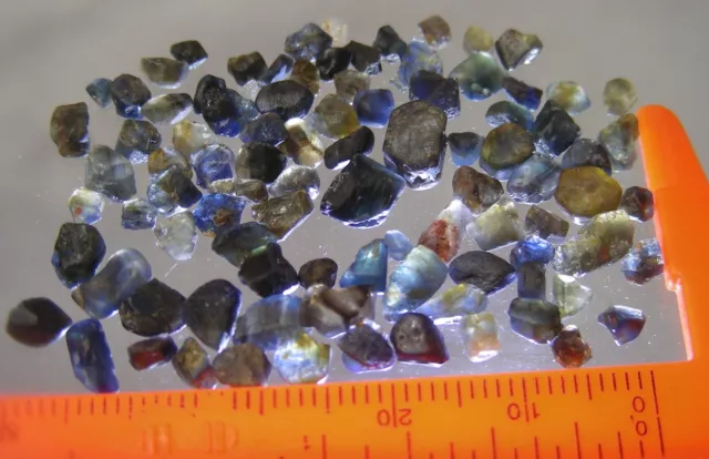 " SPECIAL "  Australian Natural Rough Sapphires 40cts Gemstone Specimens