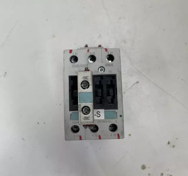 1- SIEMENS 3RT1034-1A CONTACTOR 3Ø - Power contactor ~ USED