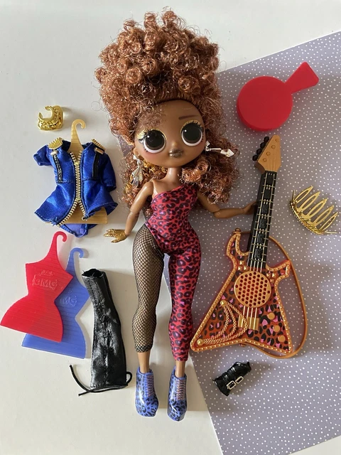 LOL SURPRISE OMG Remix Rock Ferocious Fashion Doll - working guitar £10 ...