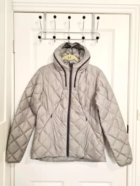 KATHMANDU Women's Grey 650drifill Goose Down & Feather Puffer Jacket, Size 10