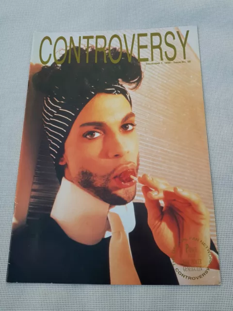 PRINCE CONTROVERSY No 38 1992 RARE UK FANZINE MAGAZINE