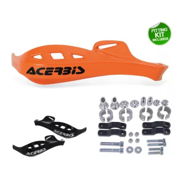 Acerbis Handprotektoren Rally Profile orange 2 16 Enduro Motocross Handguards