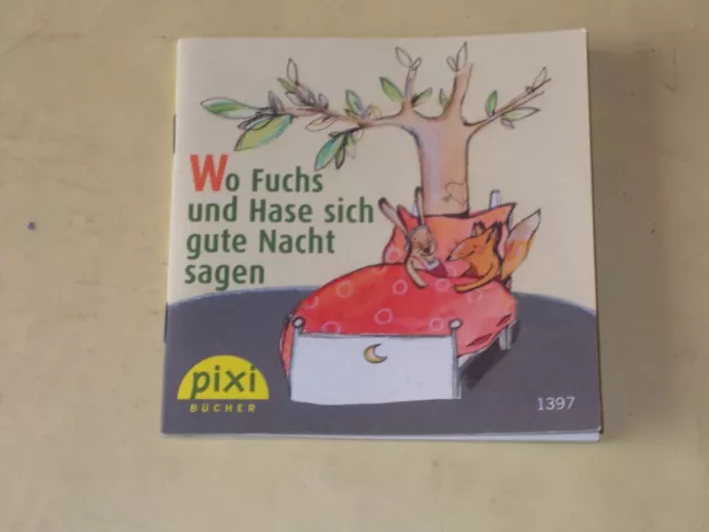 Pixi Buch , Wo Fuchs und Hase sich gute Nacht sagen