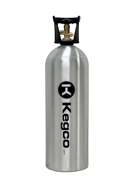 NEW Kegco 20 lb. Aluminum Co2 Tank
