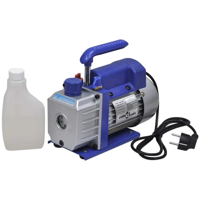 Vacuum Chamber w/Single-stage Pump stainless f/ Vacuum Packaging 5.5L