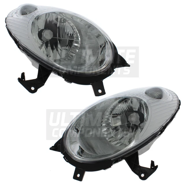 Halogen Headlight Chrome CAPA Certified Left Hand Driver Side Fits Toyota Corolla 03-04 CE LE Model