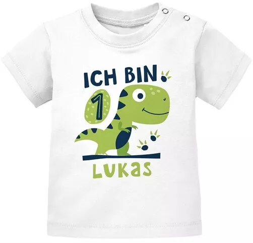 Baby T-Shirt 1. Geburtstag ich bin schon 1 Geburtstagsshirt Geschenk für