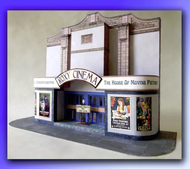 Cinema Model Kit For 7mm Scale 1:43 Ideal For O Gauge Railways, Trams, Cars