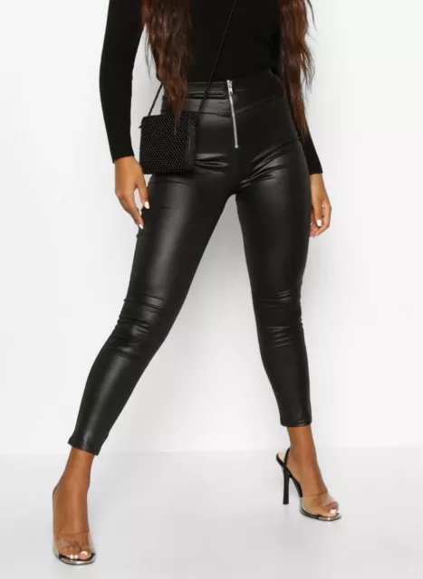 Missguided wet look leggings 2025