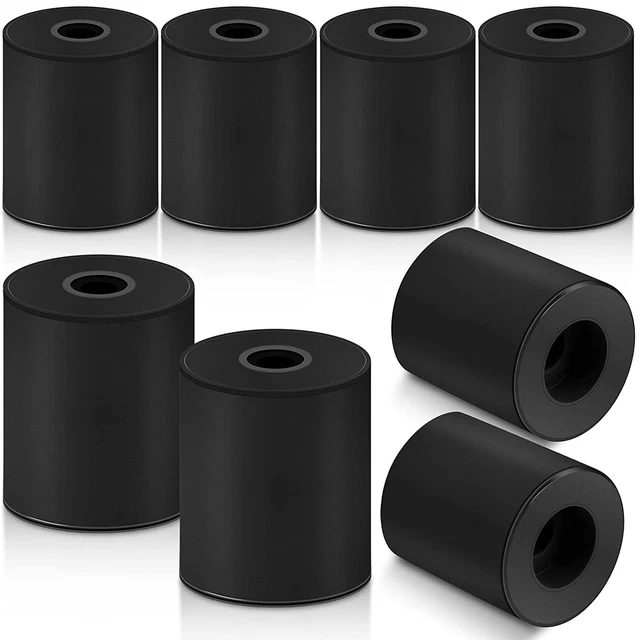 8 Pieces 3D Printer Heat Bed Leveling Parts, Silicone Solid Column, OD 0.63 Inch
