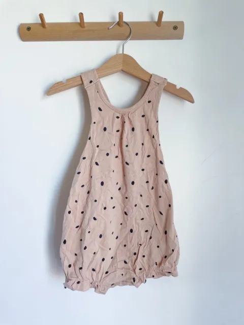 H&M Baby Girl Polka Dot Summer Playsuit Age 18-24 Months