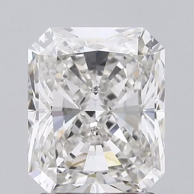 IGI Certified Radiant Cut Shape Loose Diamond 3.08 Carat Lab Created G VS2