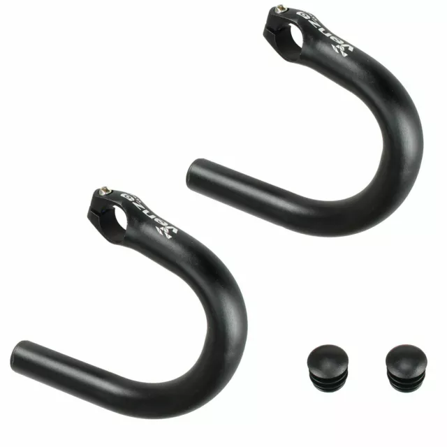 Venzo Road Bicycle Bike Adapter Handlebar Flat Bar to Drop Bar Ends