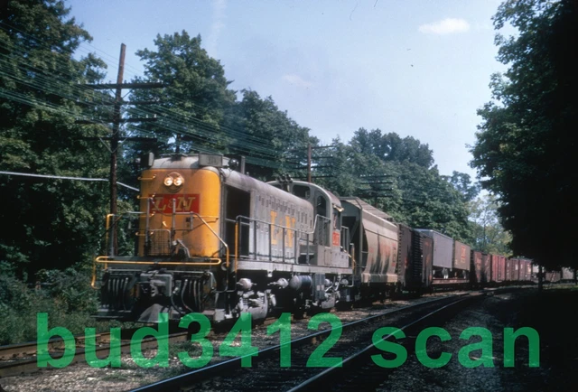 L&N Louisville & Nashville RS3 #111 at Anchorage KY 1966 DUPLICATE Slide!