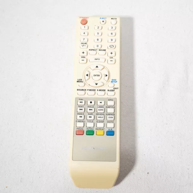 Grundig Tele Pilot 86 D TV DVD Player Remote Control - Genuine - Tested!