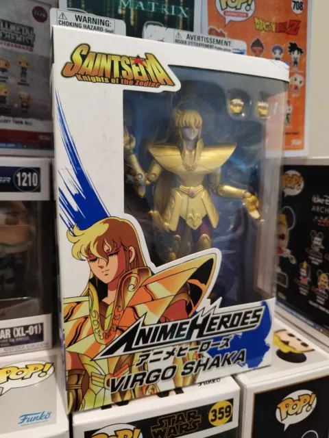 Vierge Virgo Shaka Figurine  Saint Seiya Anime Heroes Bandai