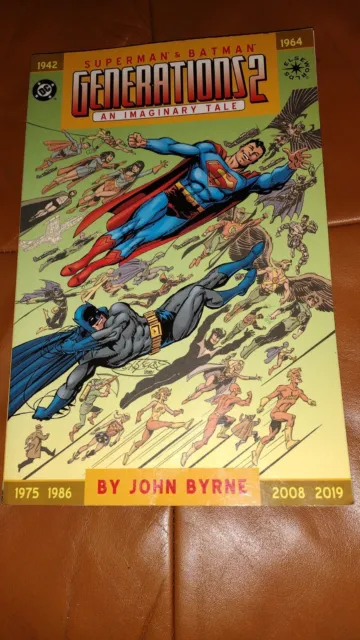 Superman & Batman: Generations 2 An Imaginary Tale By John Byrne DC Comics TPB