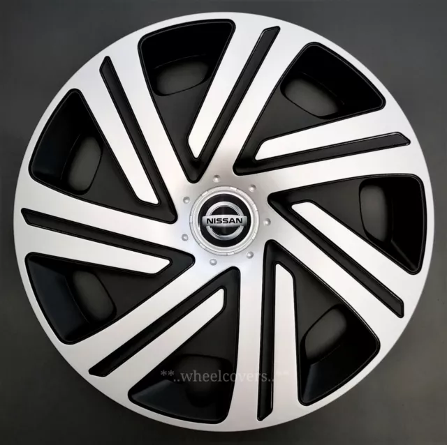 Set of 4x14" Wheel Trims for Nissan Micra,Pixo
