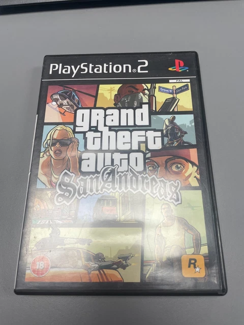 GRAND THEFT AUTO San Andreas PlayStation 2 With Manuel And Map £6.99 ...