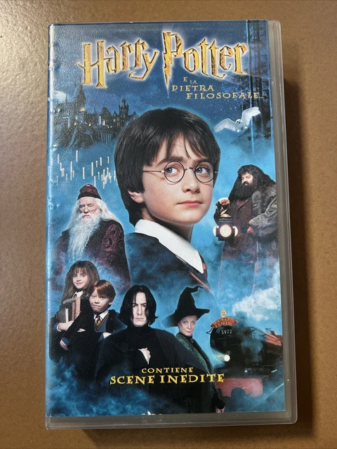 HARRY POTTER E La Pietra Filosofale (2001) Vhs Warner Bros Pal Italiano