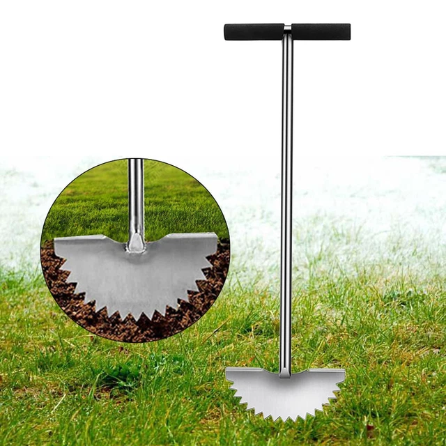 Coupe-Bordure Jardin Manuel - Lame Acier Dentelée - Manche 96.5 Cm