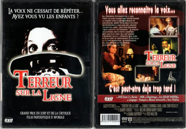 DVD - TERREUR SUR LA LIGNE - C.Durning,C.Kane,T.Beckley,F.Walton - NEUF