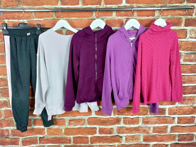 Girls Bundle Age 6-7 Years Next Zara H&M Jumper Sweater Joggers Top Kids 122Cm