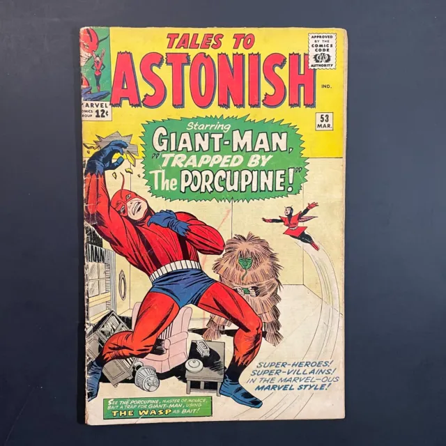 Tales to Astonish 53 Silver Age Marvel 1964 Stan Lee Jack Kirby Wasp Giant-Man