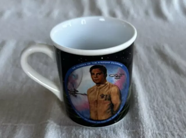 Vintage Hamilton 1991 Star Trek Enterprise Coffee Mug