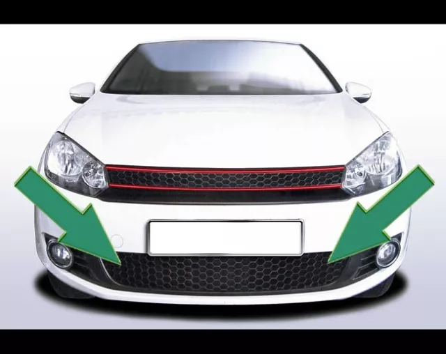 Car Ventilation Grille Front Bumper Grill Mesh with Led Dynamic