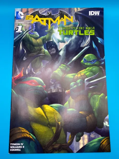 Batman Teenage Mutant Ninja Turtles #1 | Conquest Artgerm Color Variant | Nm