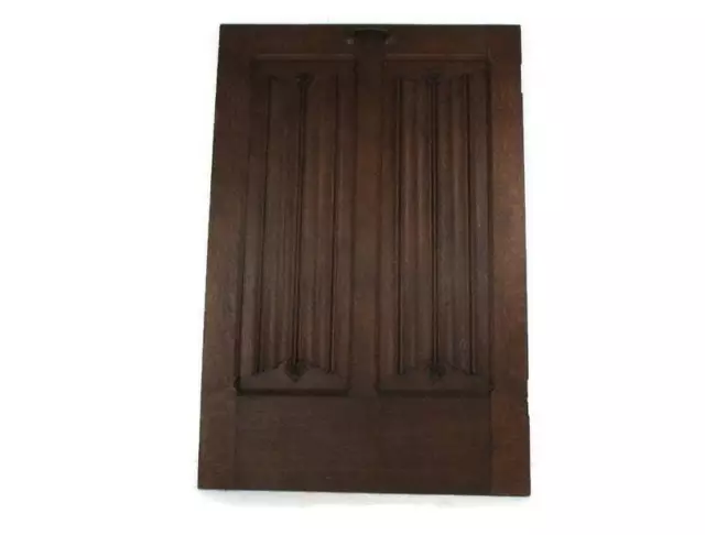 Hand Carved Wood Pediment Ornate  Architectural reclaimed Salvage  Door Panel An