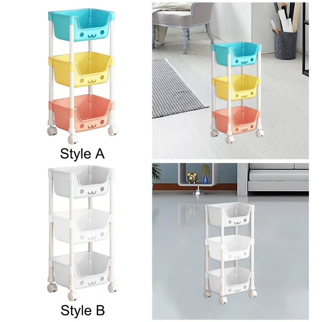 Chariot De Rangement Mobile à 3/4 Niveaux Avec Roulettes, En France | Clasf Maison-jardin