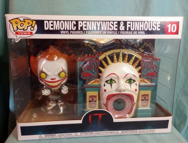 Funko Pop! Town: Demonic Pennywise and Funhouse 10 IT Chapter Two