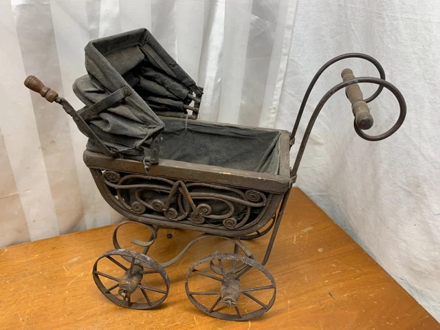 ANCIEN JOUET LANDAU tôle Bébé SFC Siro Ferrari Casalpusterlengo ITALY 1920 RARE EUR 250,00 - FR
